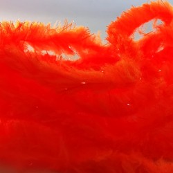 Chenille UV Roe Yarn Orange