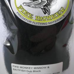 Pike Monkey Minnow & Baitfish Dub Black
