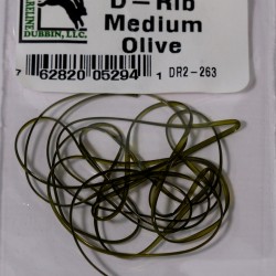 D Rib Medium Hareline Olive