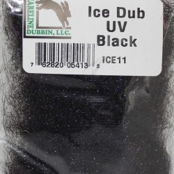 Dubbing Hareline Ice Dub Black