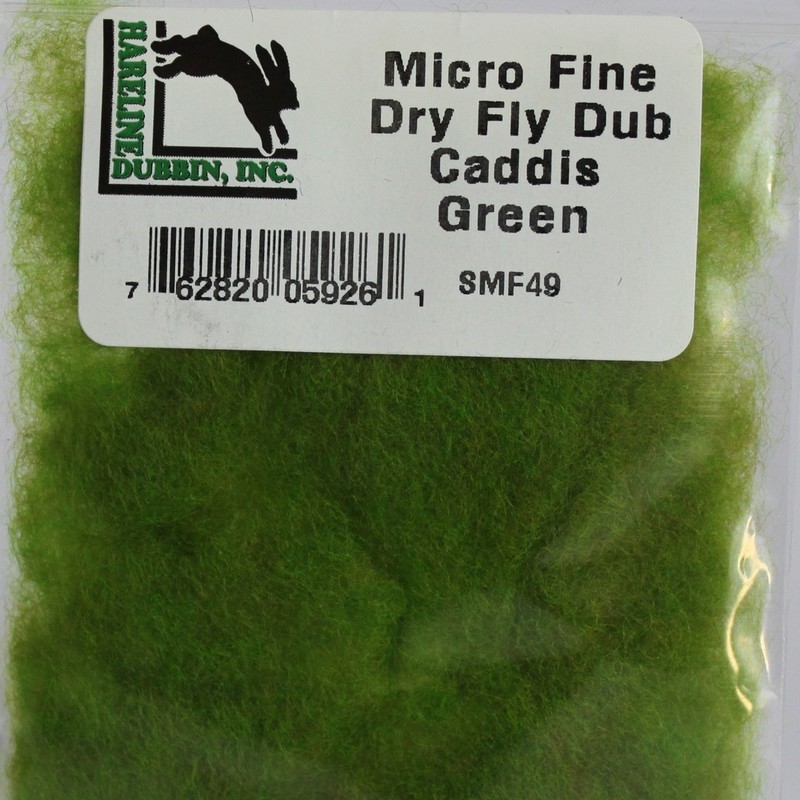 Dubbing Micro Fin Hareline couleur BWO Olive