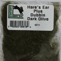 Dubbing de lièvre et antron Hareline Dark Olive