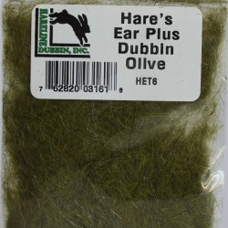 Dubbing de lièvre et antron Hareline Olive
