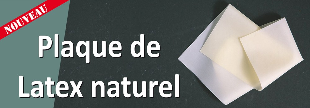 Plaque de Latex
